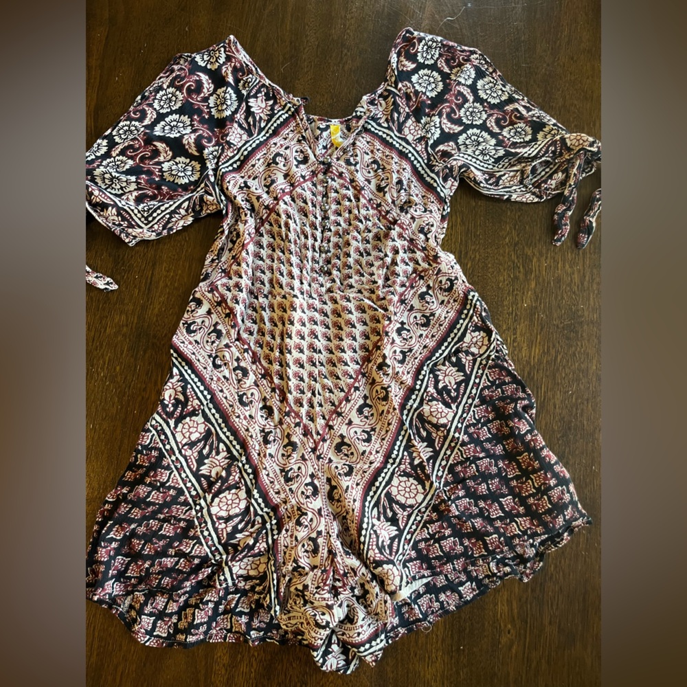 Free People Romper Floral Jumpsuit NWT - Picture 2 of 15